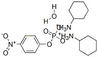 4-Nitrophenyl  phosphate,  bis(cyclohexylammonium)  salt  hydrate Struktur