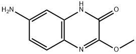 2(1H)-Quinoxalinone,7-amino-3-methoxy-(9CI) Struktur