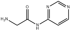 Acetamide,  2-amino-N-4-pyrimidinyl- Struktur