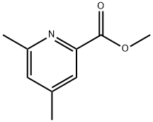 METHYL 4,6-DIMETHYLPYRIDINE-2-CARBOXYLATE Struktur