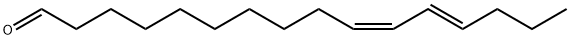 (10Z,12E)-10,12-Hexadecadienal Structure