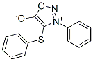 3-Phenyl-4-(phenylthio)sydnone Struktur