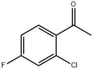 2'-CHLORO-4'-FLUOROACETOPHENONE Struktur