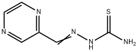 2-Pyrazinecarbaldehyde thiosemicarbazone Struktur