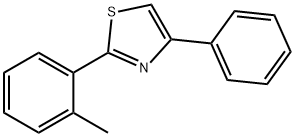 2-(2-Methylphenyl)-4-phenylthiazole, 97% Struktur