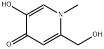 4(1H)-Pyridinone, 5-hydroxy-2-(hydroxymethyl)-1-methyl- (9CI) Struktur