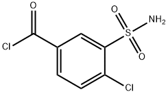 4-Chloro-3-sulfamoylbenzoyl chloride Structure