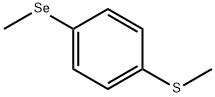 Benzene,1-(methylseleno)-4-(methylthio)- Struktur