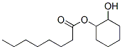 2-hydroxycyclohexyl octanoate Struktur