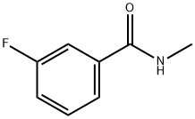 N-Methyl3-fuorobenzamide Struktur