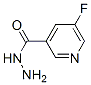 3-Pyridinecarboxylicacid,5-fluoro-,hydrazide(9CI) Struktur