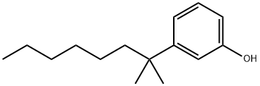 3-(1,1-DiMethylheptyl)phenol Struktur