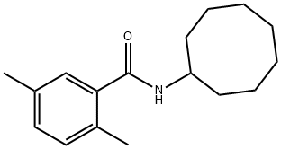 Benzamide, N-cyclooctyl-2,5-dimethyl- (9CI) Struktur