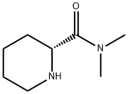 2-Piperidinecarboxamide,N,N-dimethyl-,(2R)-(9CI) Struktur