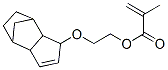 2-[(3a,4,5,6,7,7a-hexahydro-4,7-methano-1H-indenyl)oxy]ethyl methacrylate Struktur