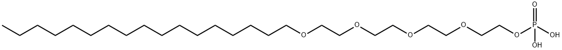 3,6,9,12-tetraoxanonacosyl dihydrogen phosphate Struktur