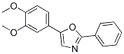 5-(3,4-dimethoxyphenyl)-2-phenyl-1,3-oxazole Struktur