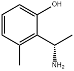 Phenol, 2-[(1S)-1-aminoethyl]-3-methyl- (9CI) Struktur