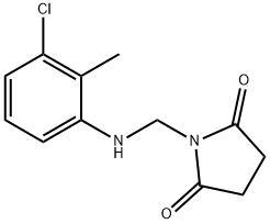 N-(2-Methyl-3-chloroanilinomethyl)succinimide