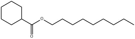 nonyl cyclohexanecarboxylate Struktur