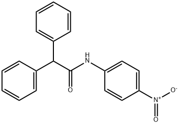 2,2-Diphenyl-4'-nitroacetanilide Struktur