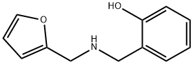 2-{[(FURAN-2-YLMETHYL)-AMINO]-METHYL}-PHENOL Struktur