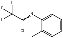 N-(O-TOLYL)-2,2,2-TRIFLUOROACETIMIDOYL CHLORID Struktur