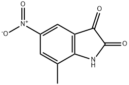 7-Methyl-5-Nitroisatin Structure