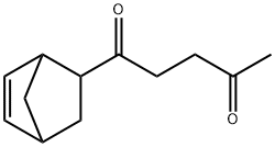 1-bicyclo[2.2.1]hept-5-en-2-ylpentane-1,4-dione  Struktur