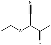 Butanenitrile, 2-(ethylthio)-3-oxo- (9CI) Struktur