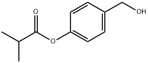 4-(HYDROXYMETHYL)PHENYL ISOBUTYRATE Struktur