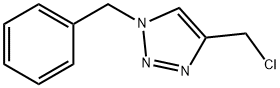 1-Benzyl-4-(chloromethyl)-1H-1,2,3-triazole Struktur