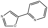 5-(2-PYRIDYL)-1,3-OXAZOLE Struktur