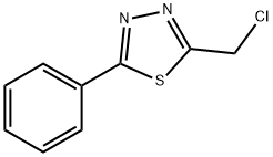 2-(chloroMethyl)-5-phenyl-1,3,4-thiadiazole Struktur