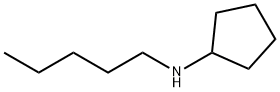 Cyclopentanamine, N-pentyl- (9CI) Struktur