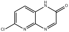 6-chloropyrido[2,3-b]pyrazin-2(1H)-one Struktur