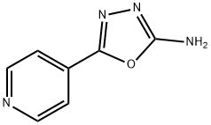 5-pyridin-4-yl-1,3,4-oxadiazol-2-amine Struktur