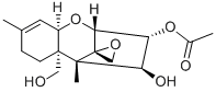 Trichothec-9-ene-3,4,15-triol, 12,13-epoxy-, 3-acetate, (3alpha,4beta) - Struktur