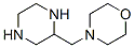 Morpholine, 4-(2-piperazinylmethyl)- (9CI) Struktur