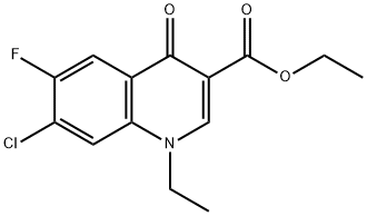 ETHYL 7-CHLORO-1-ETHYL-6-FLUORO-1,4-DIHYDRO-4-OXO-QUINOLINE-5-CARBOXYLATE