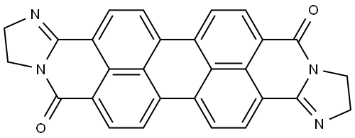 PERYLENEBISIMIDE WITH EXTENDED PI SYSTEM Struktur