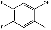 4,5-Difluoro-2-methylphenol Struktur