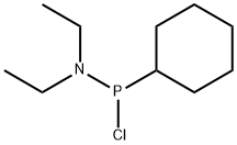 CYCLOHEXYL(DIETHYLAMINO)CHLOROPHOSPHINE Struktur