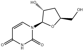 3'-DEOXYURIDINE Structure