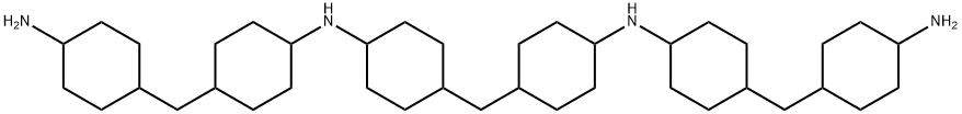 4,4'-Methylenebis[N-[4-[(4-aminocyclohexyl)methyl]cyclohexyl]cyclohexanamine] Struktur