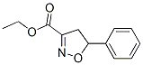 5-Phenyl-2-isoxazoline-3-carboxylic acid ethyl ester Struktur