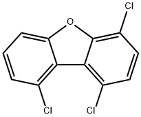 1,4,9-TRICHLORODIBENZOFURAN Struktur