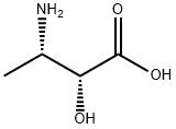 (2R,3S)-3-Amino-2-hydroxybutanoic acid Struktur