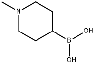 Boronic acid, (1-methyl-4-piperidinyl)- (9CI) Struktur