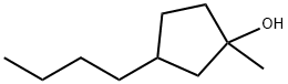 Cyclopentanol, 3-butyl-1-methyl- (9CI) Struktur